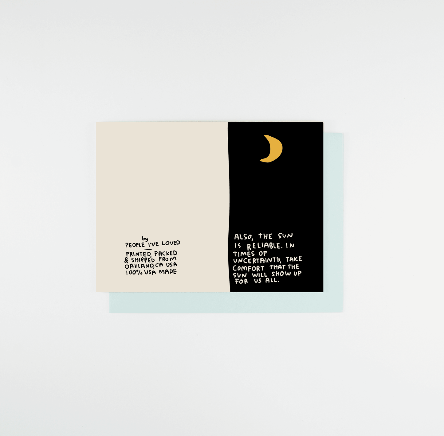 Hope in the Darkness Card: Single Card