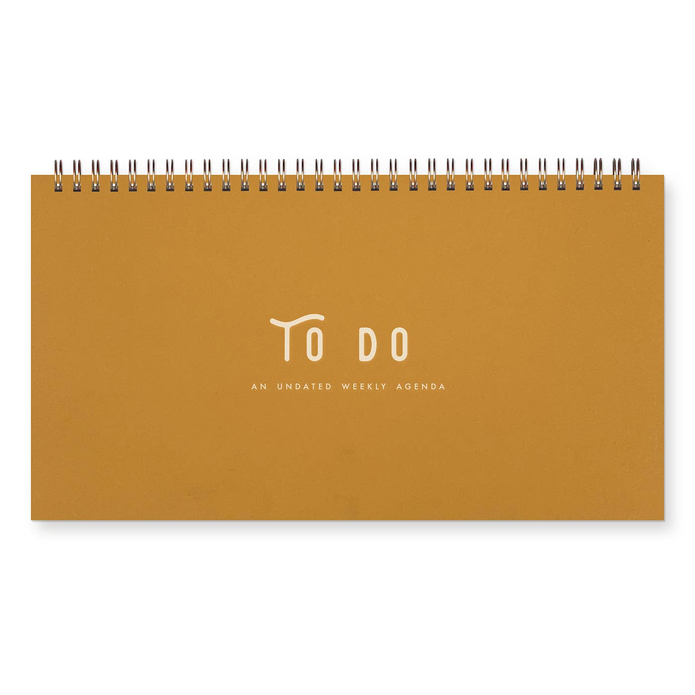 To Do Simple Undated Weekly Planner: Deep Blue Cover | White Ink