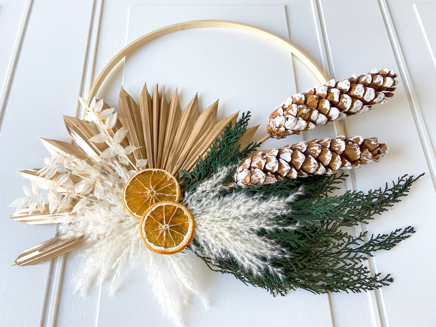 Dried Oranges & Cedar Wreath: 10