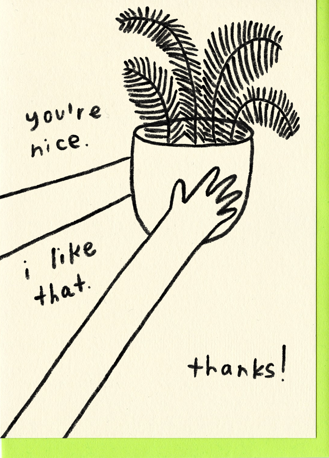 You’re Nice: Single Card