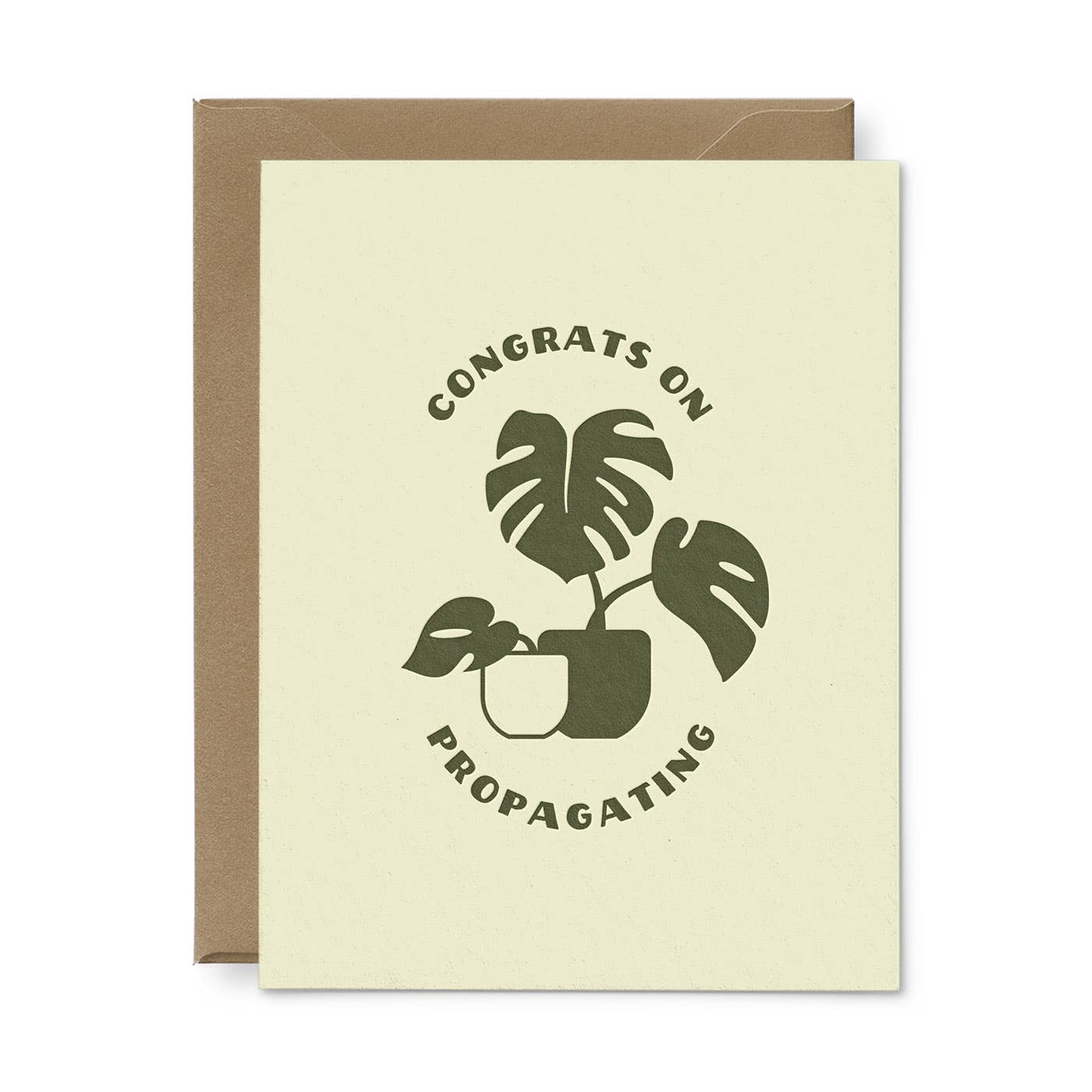 Congrats On Propagating Baby Greeting Card