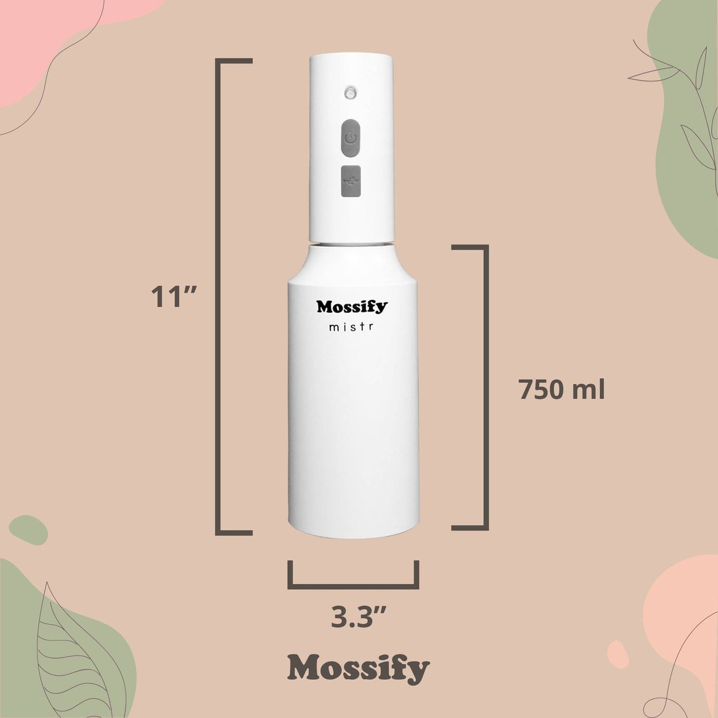 Mossify mistr™ - Automatic & Rechargeable Plant Mister