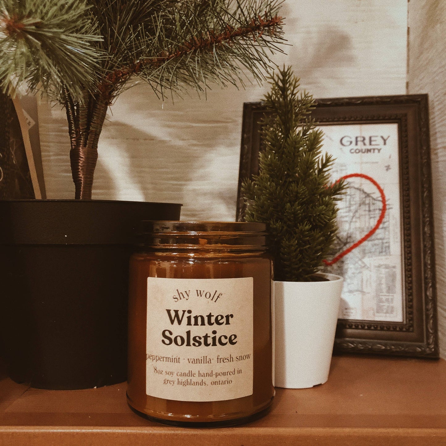 Winter Solstice Candle