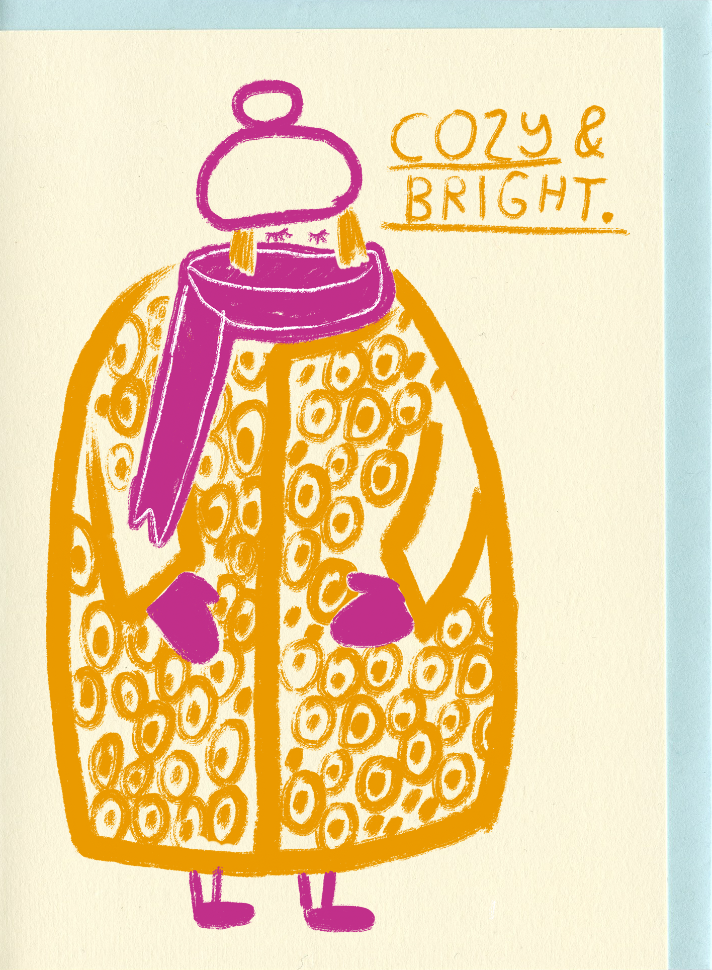 Cozy and Bright: Single Card