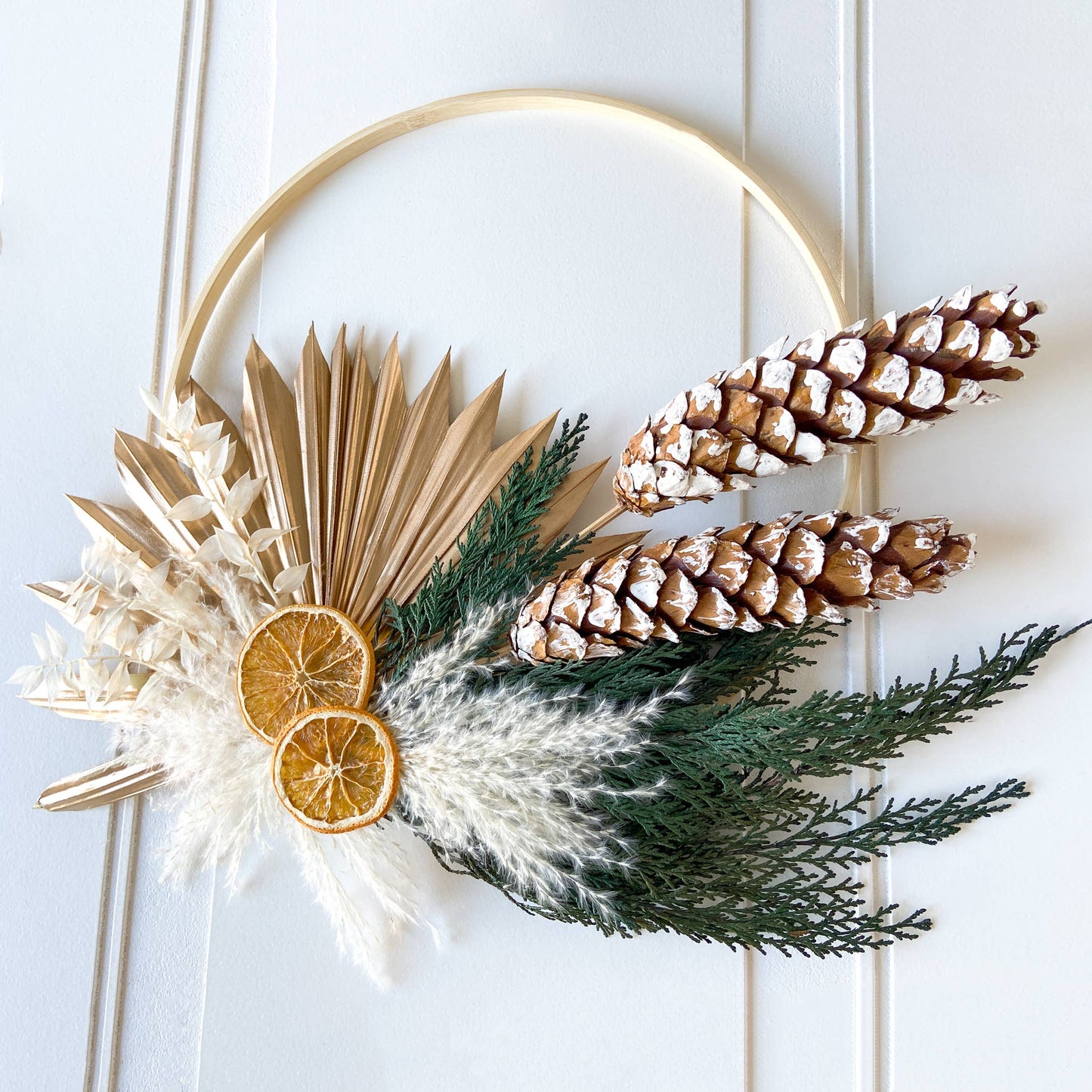 Dried Oranges & Cedar Wreath: 10