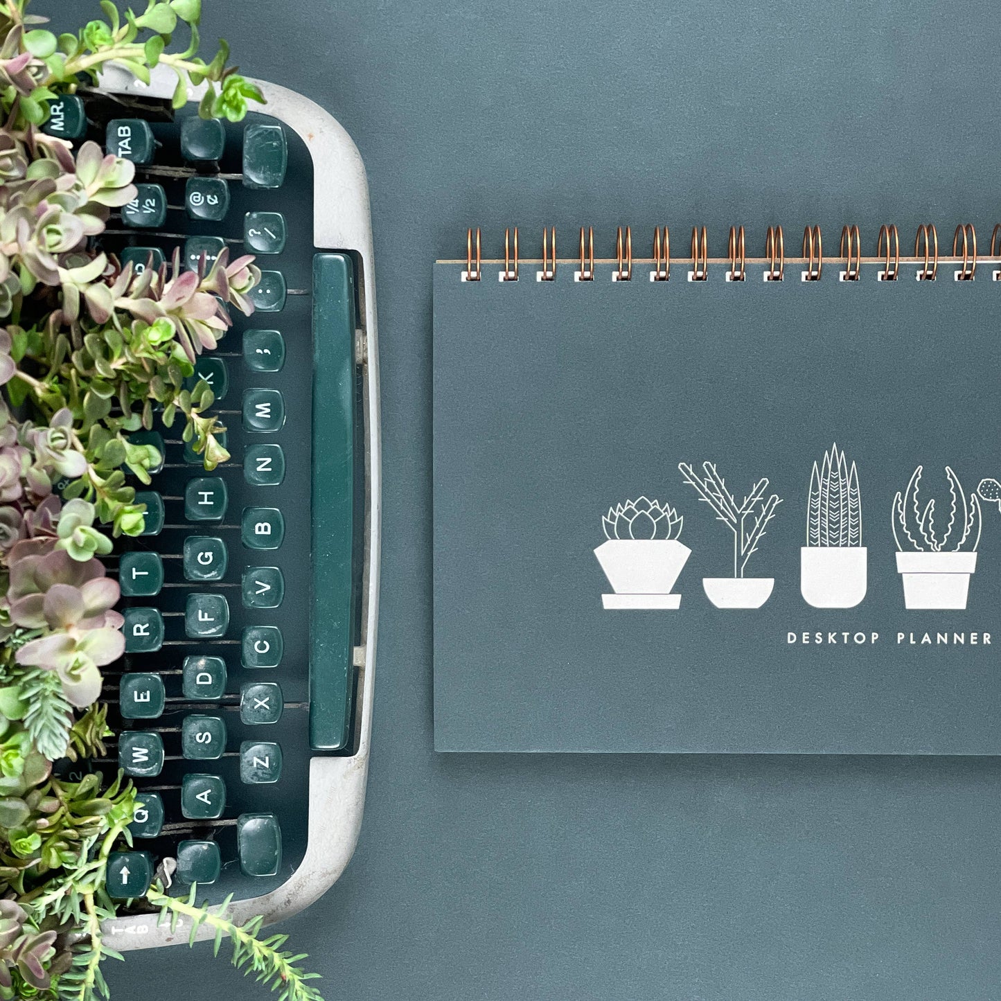 Succulent Undated Weekly Planner