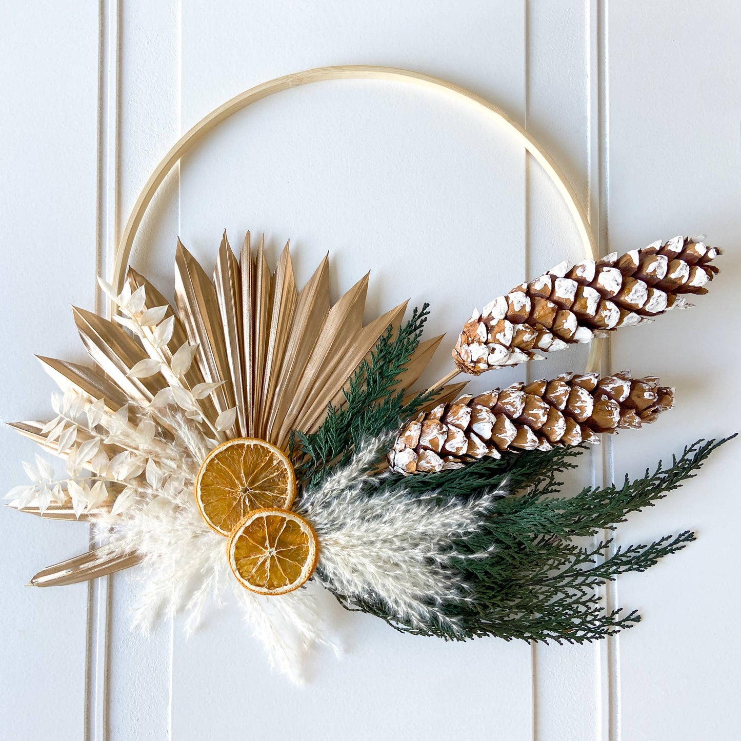 Dried Oranges & Cedar Wreath: 10