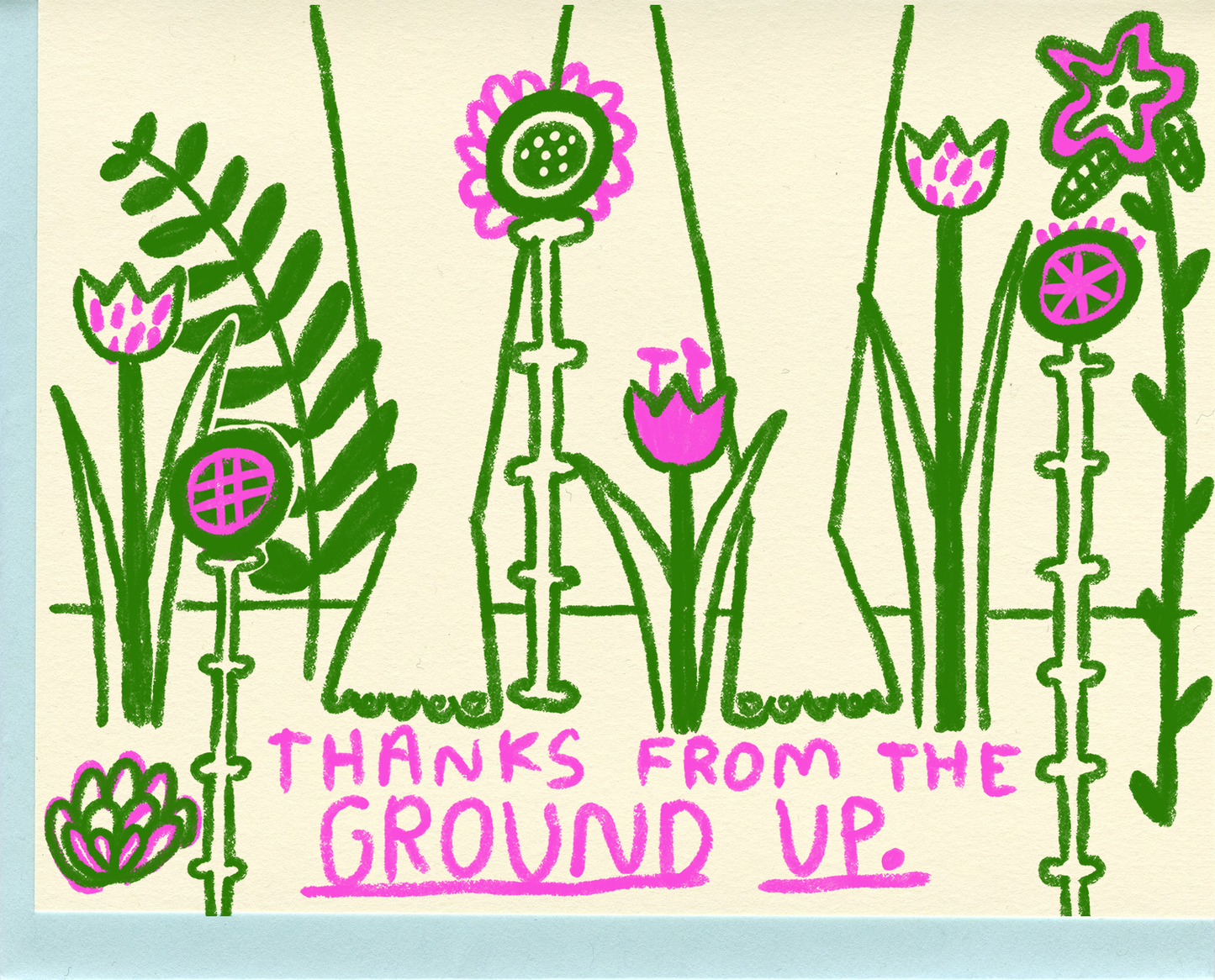 Thanks From the Ground Up