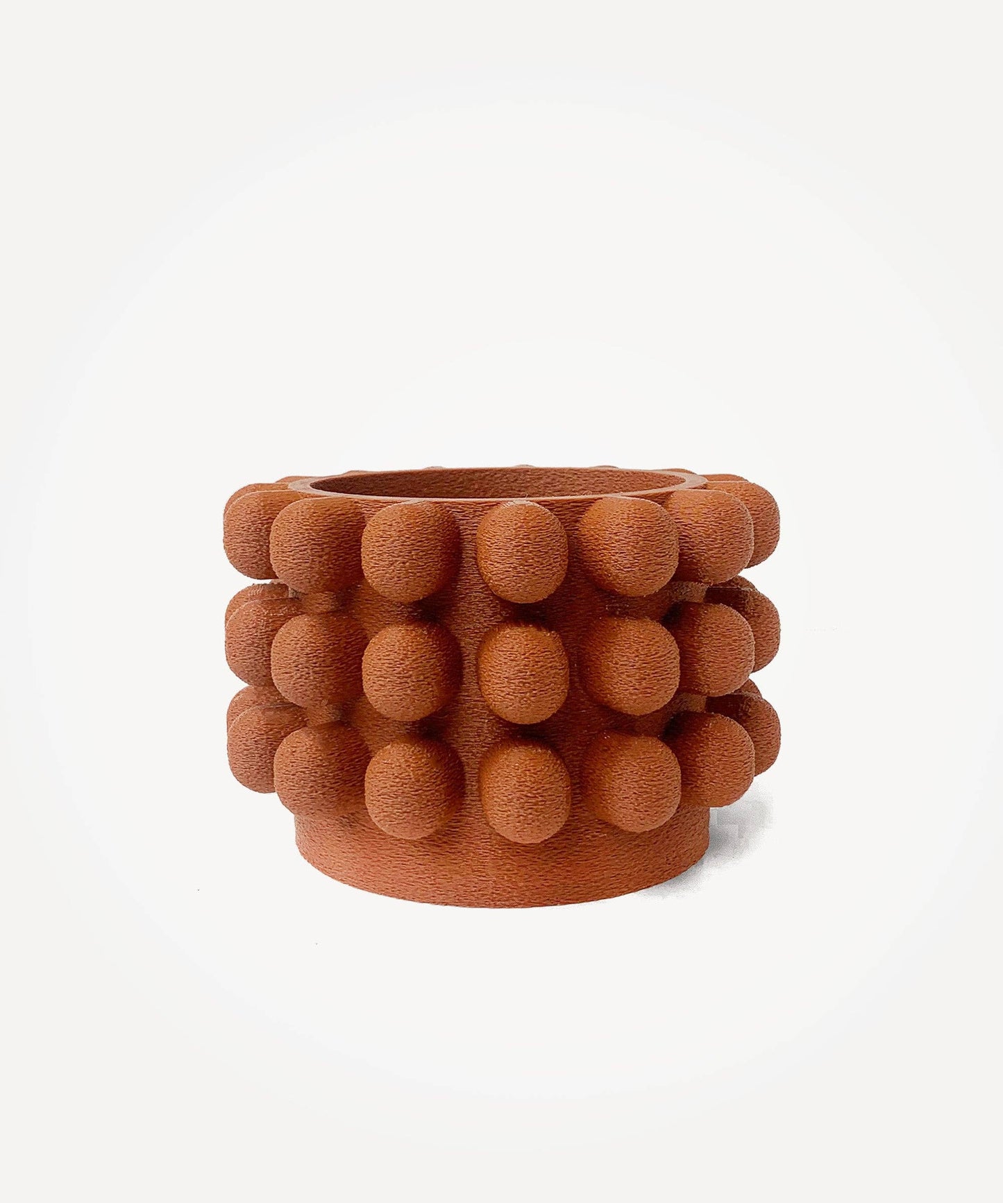 Mono | Plant Pot 02 | Burnt Ochre: Burnt Ochre