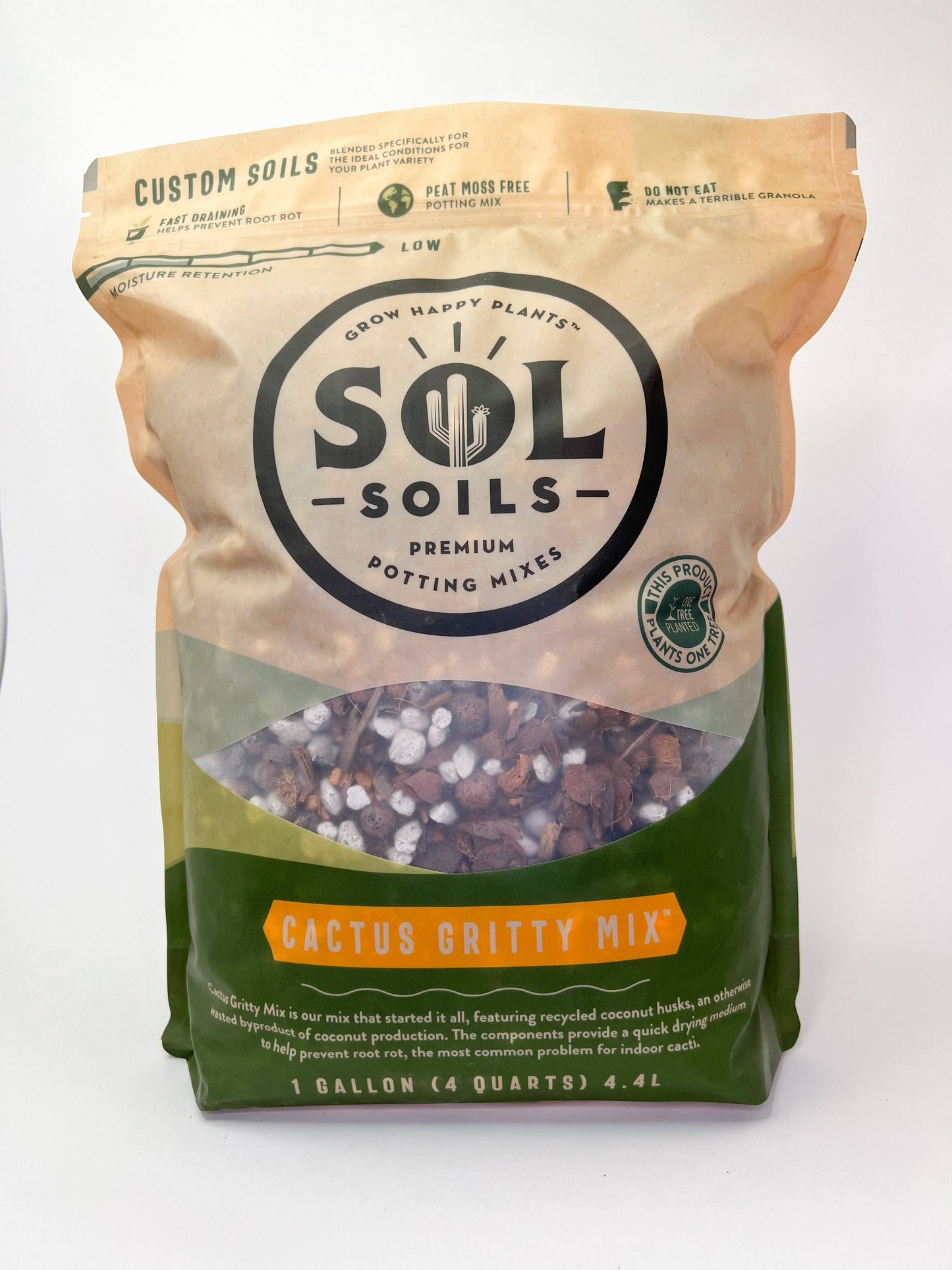 Soil (1Gal) Cactus Gritty Mix